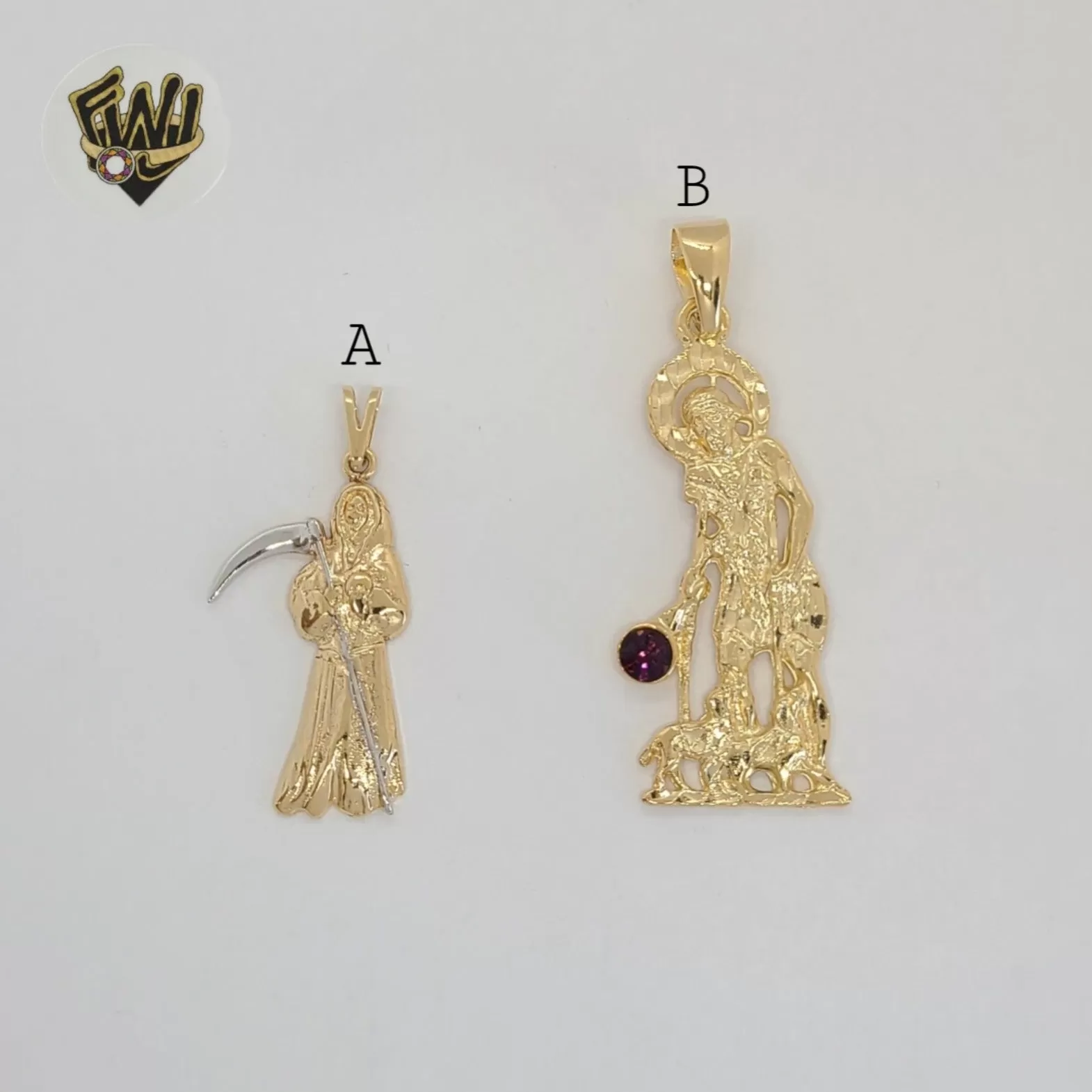 (1-2311-1) Gold Laminate - Religious Pendants - BGF