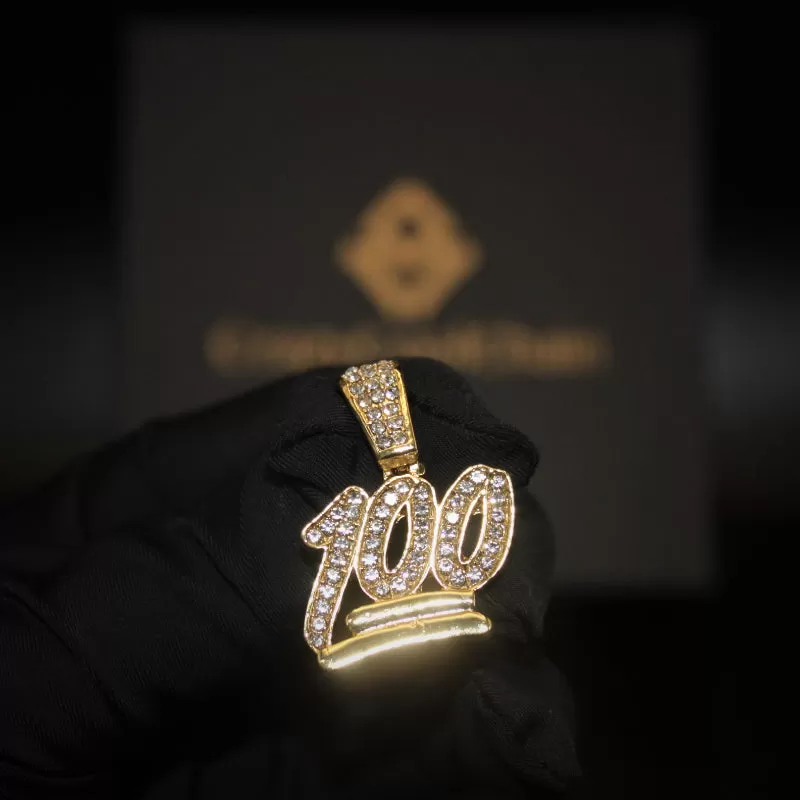 100 Iced Out Pendant