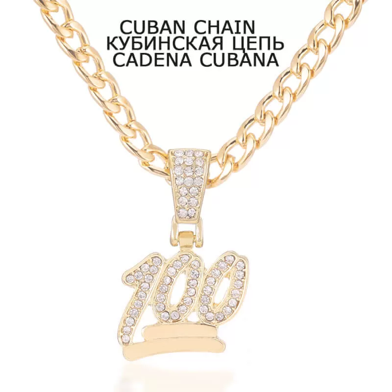 100 Iced Out Pendant