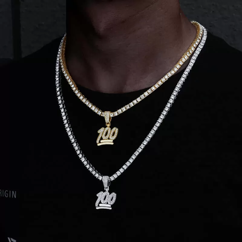 100 Iced Out Pendant