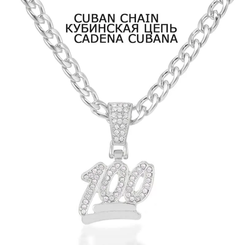 100 Iced Out Pendant