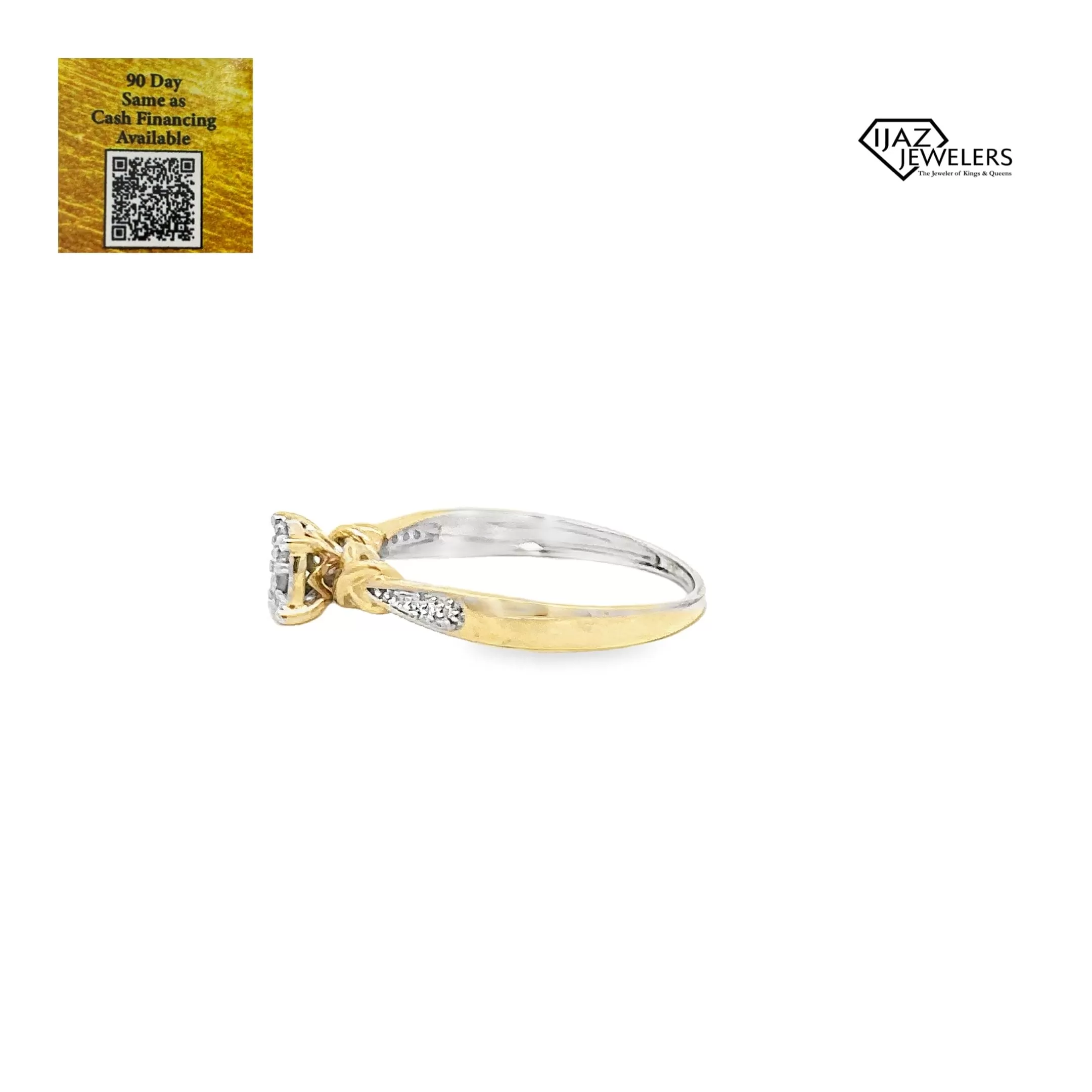 10K Gold 0.10 CTW Diamond Ladies Ring