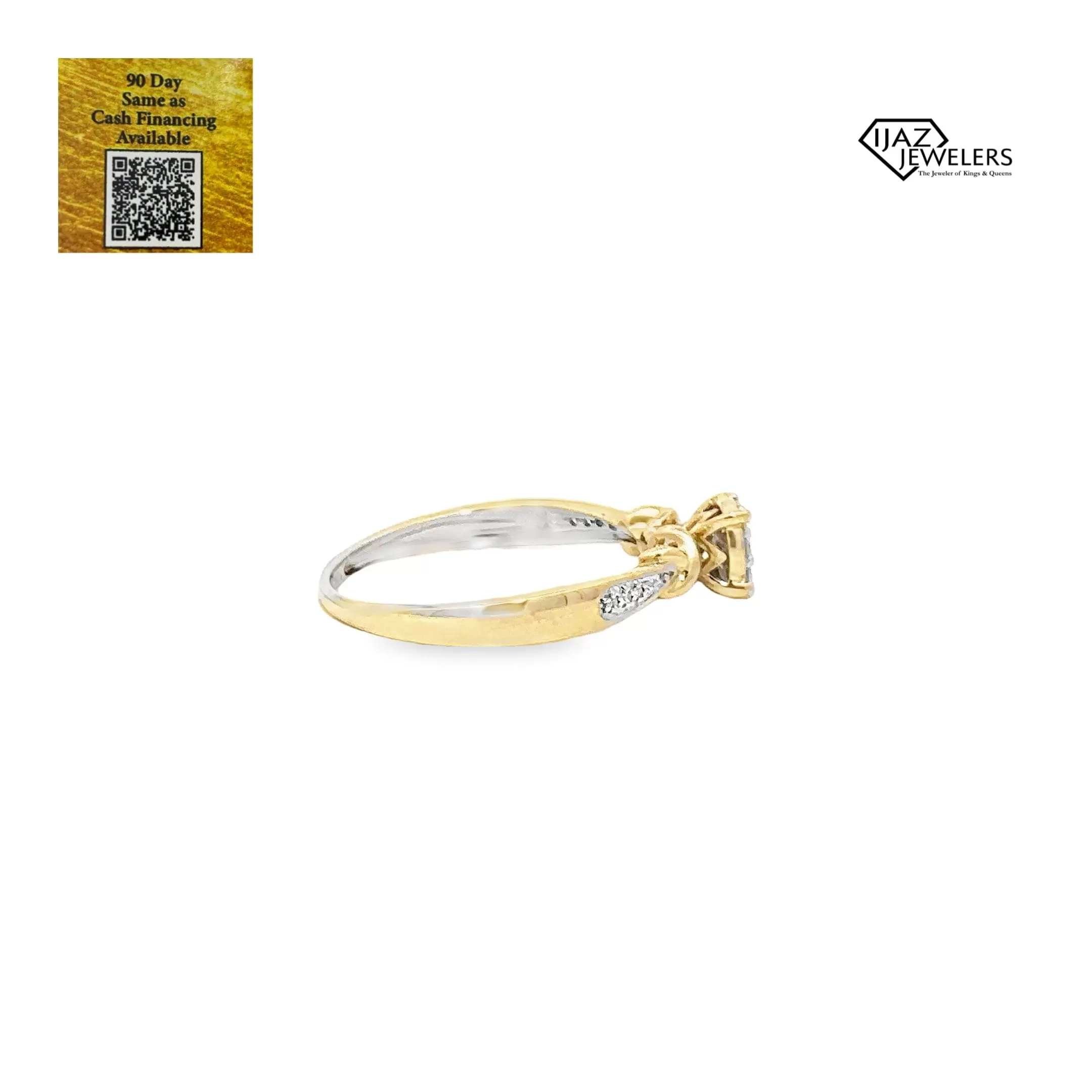 10K Gold 0.10 CTW Diamond Ladies Ring