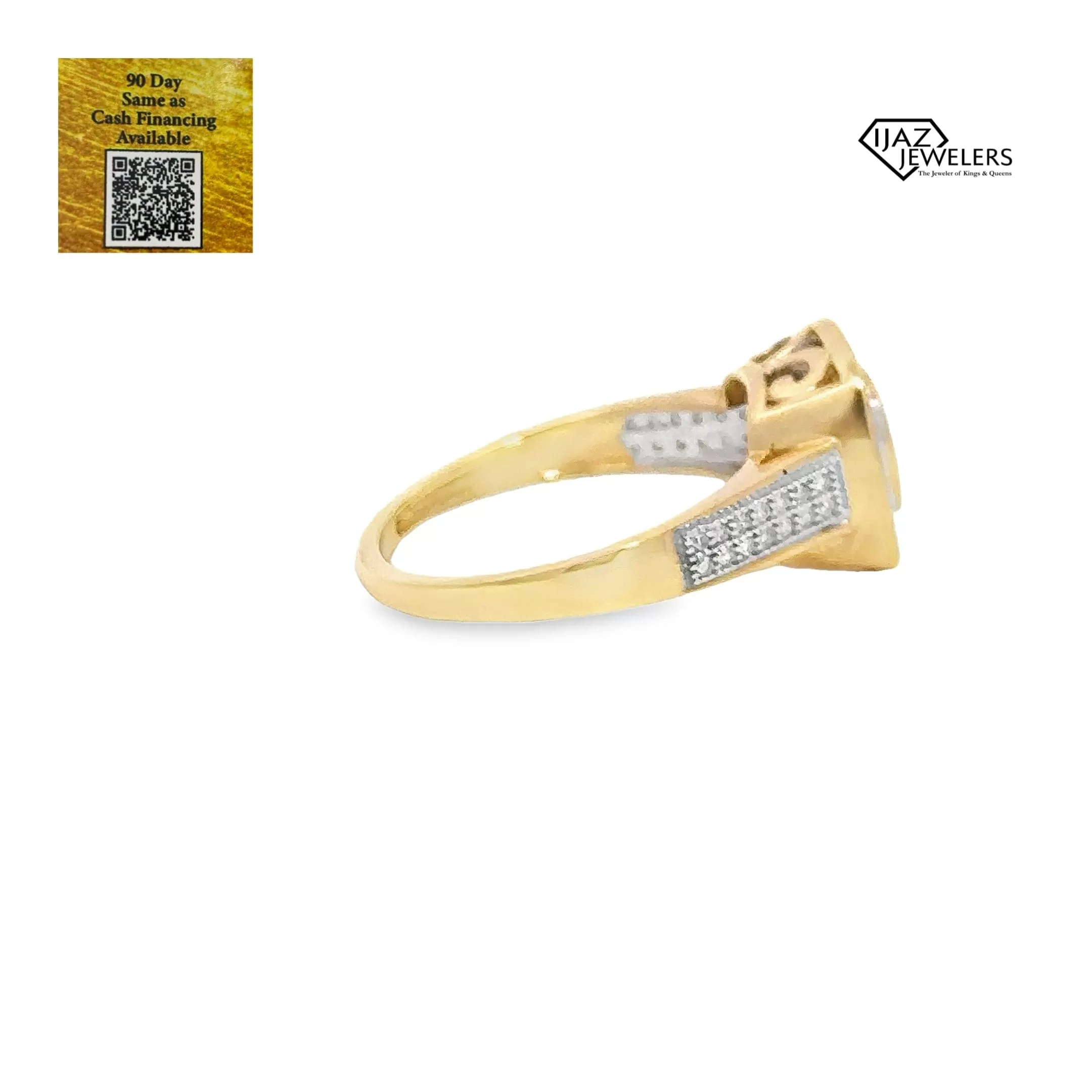 10K Gold 0.20 CTW Diamond Ring