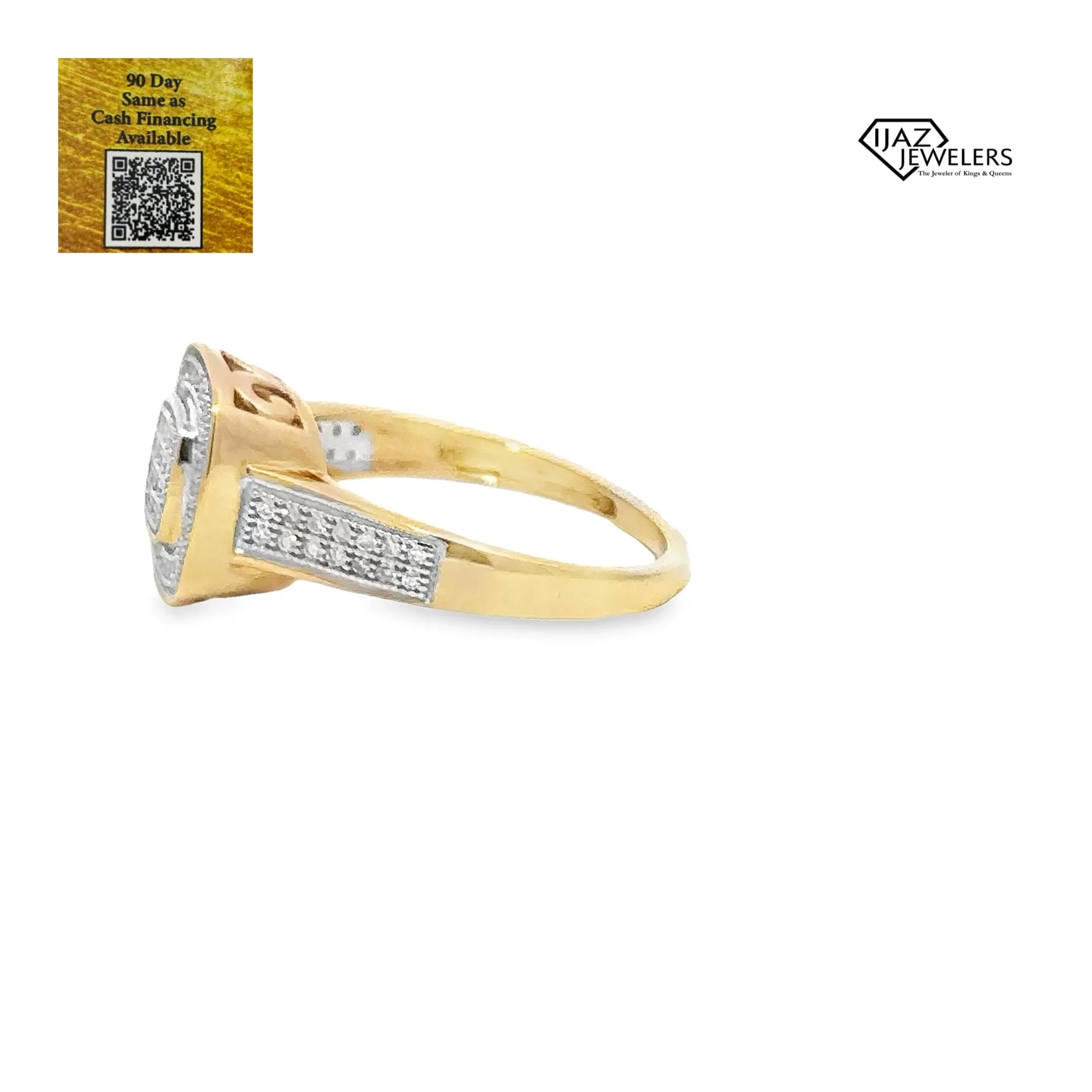 10K Gold 0.20 CTW Diamond Ring