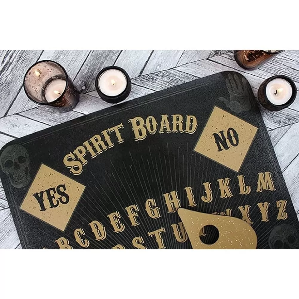 15" Anne Stokes Skull Print Spirit Ouija Board with Planchette