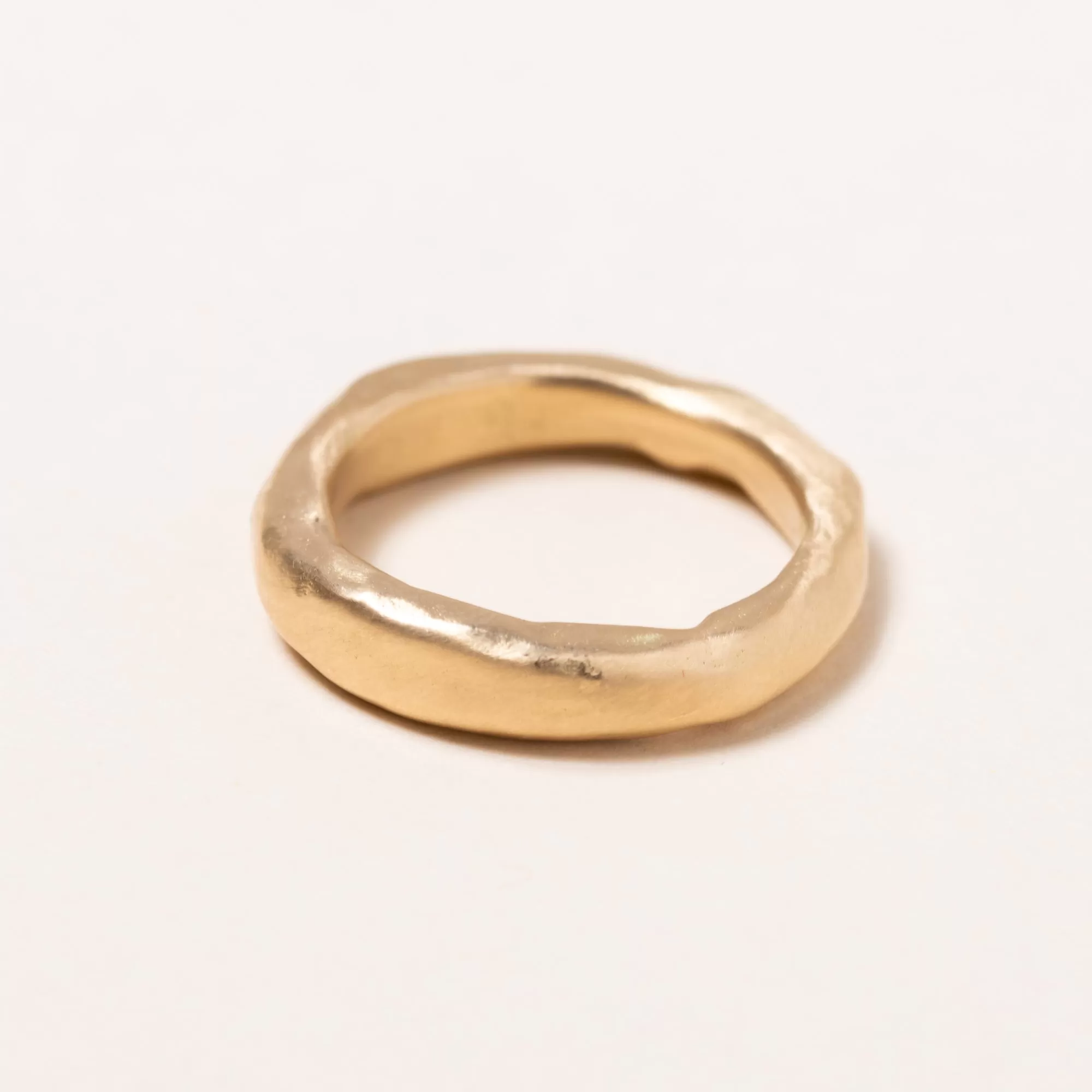 18K Gold Free Form Rings