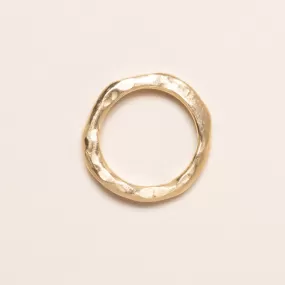 18K Gold Free Form Rings