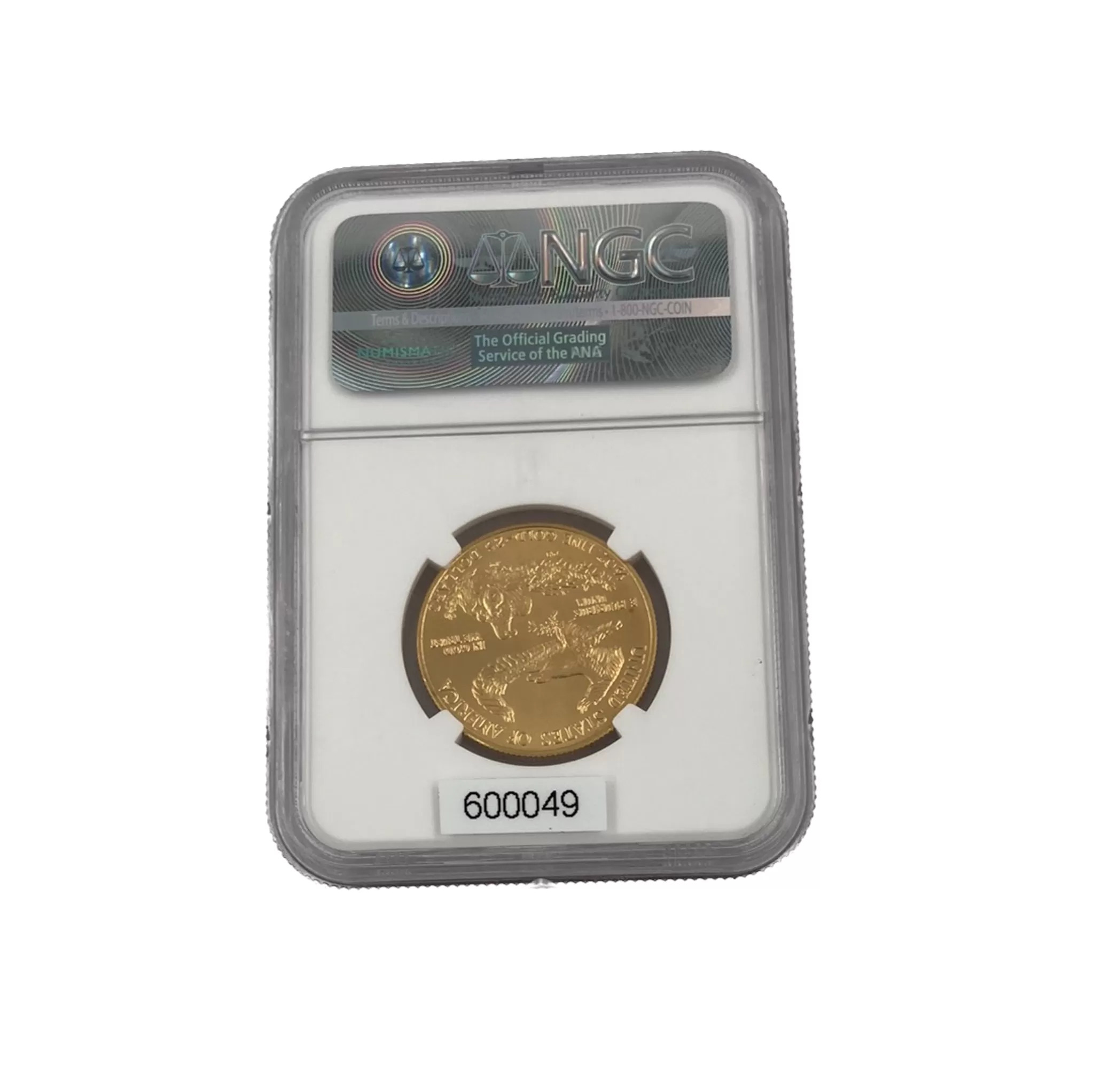 1987 Eagle G$25 MS 69 - NGC