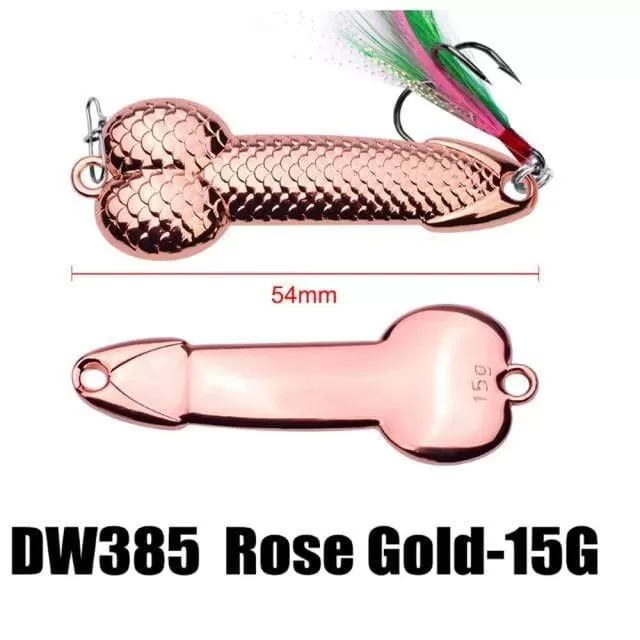 1pcs High Quality Metal Spoon Lure 3g -36g Black Rose Gold  Metal Sequins with Feather Hard Lure For Bass Pike Carp Fishing