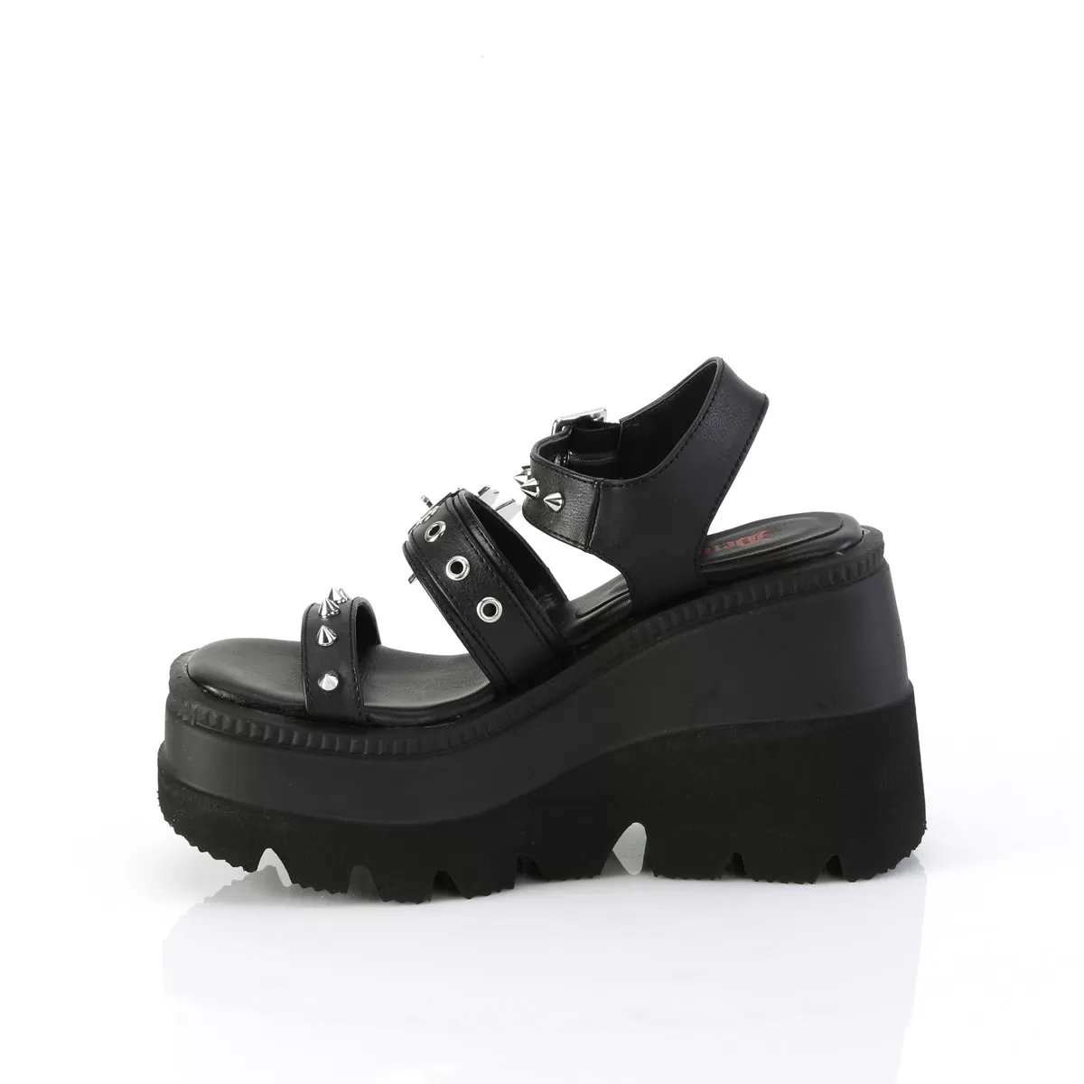 4 Inch Platform SHAKER-13 Black Pu