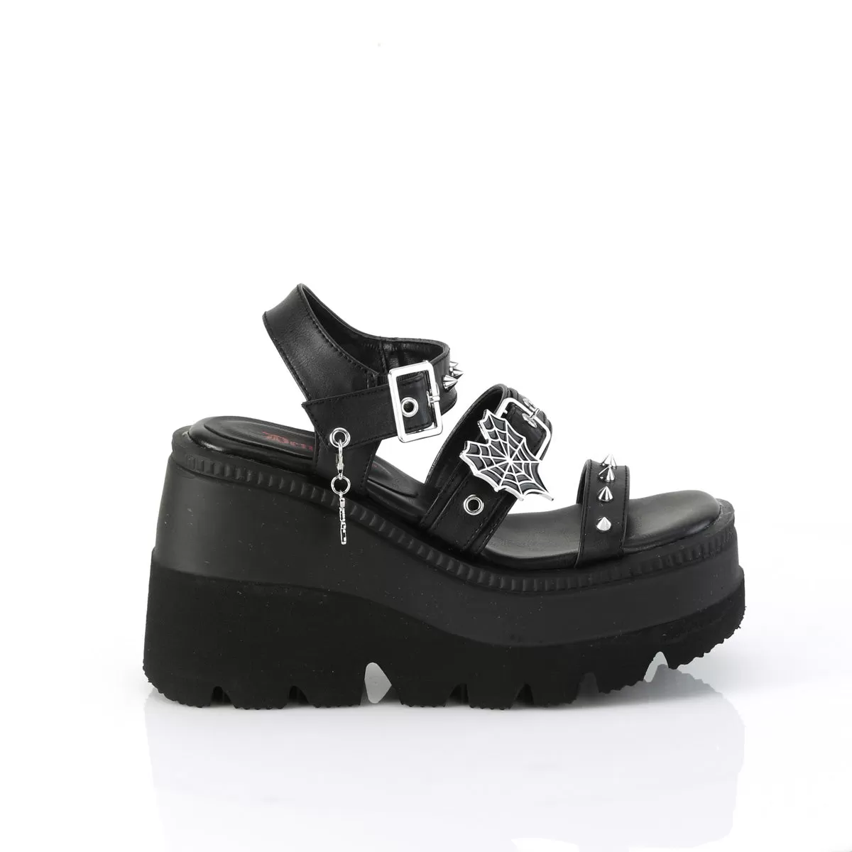 4 Inch Platform SHAKER-13 Black Pu