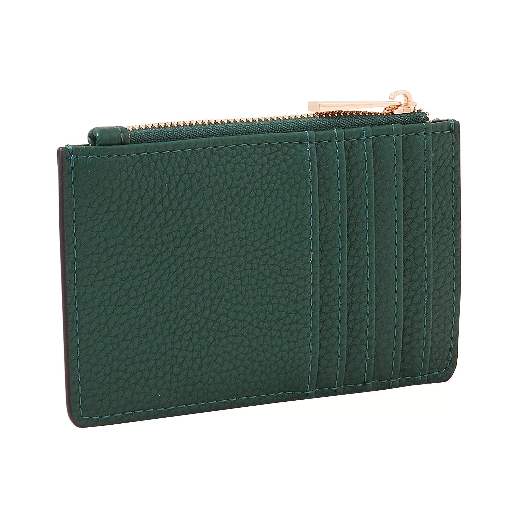 Accessorize London Women's Green Classic Cardholder