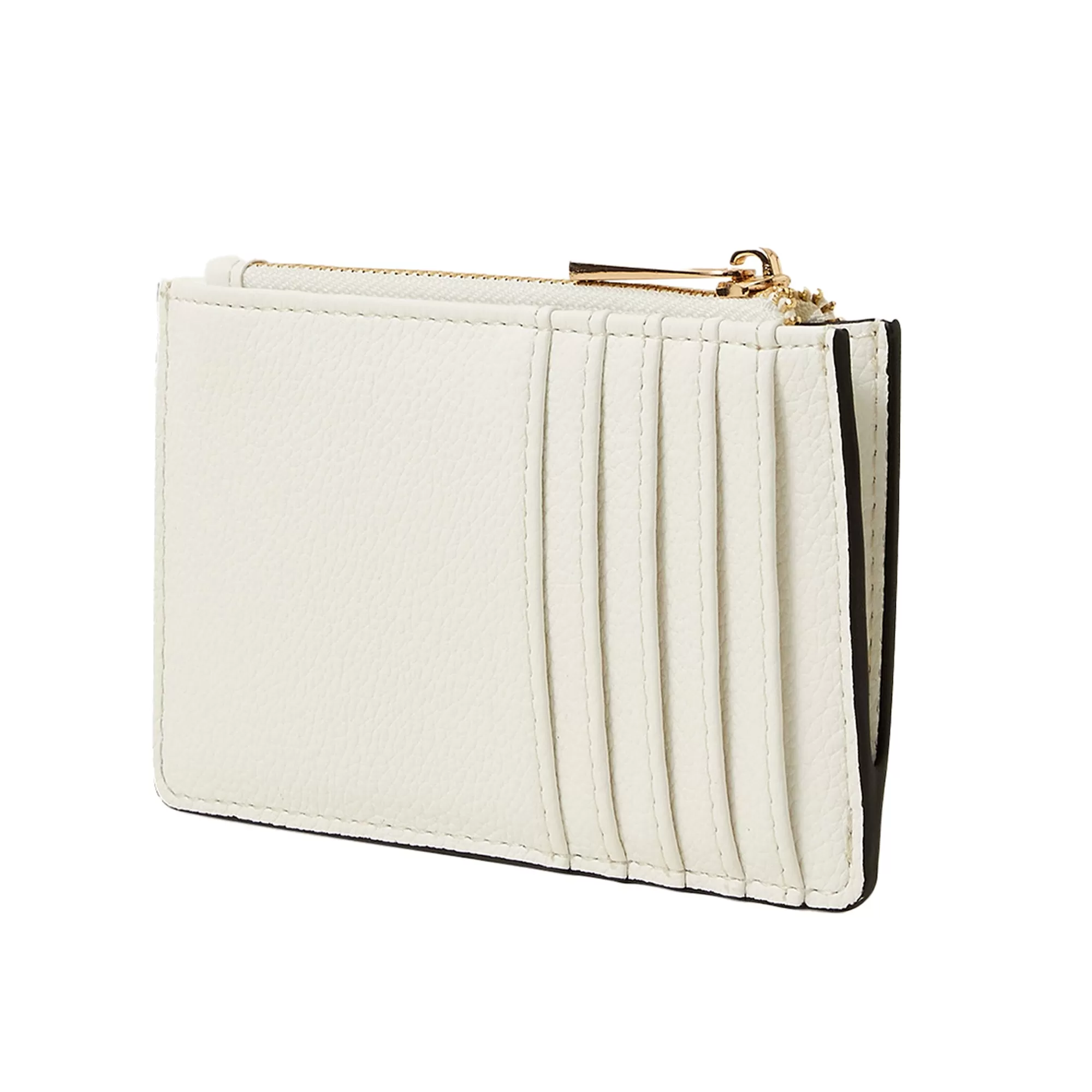 Accessorize London Women's White Classic Card Holder