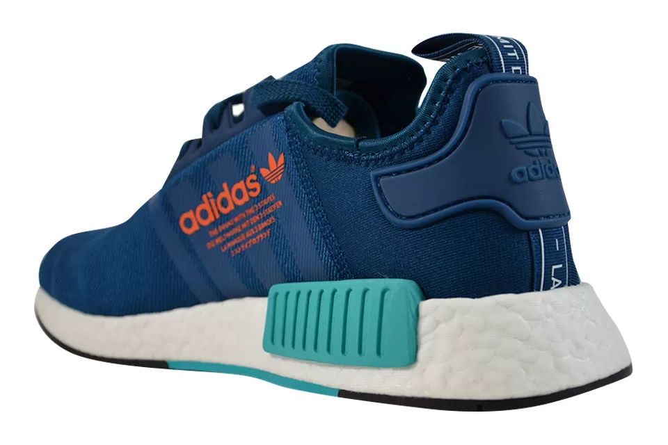 ADIDAS NMD_R1 "Blue Night/Energy Orange"