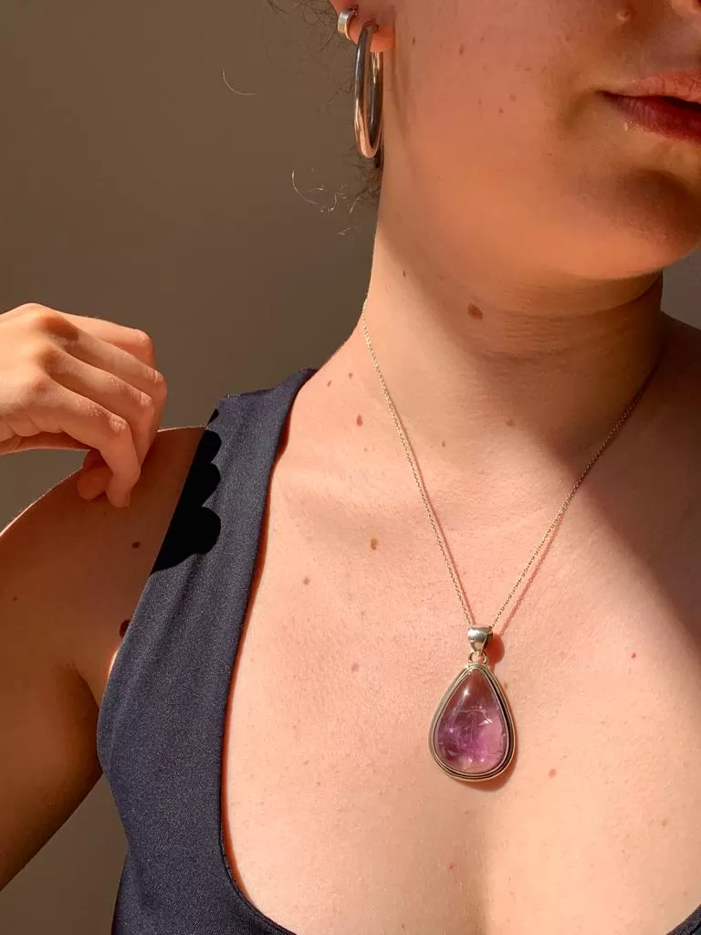 Ametrine Brea Pendant - Teardrop