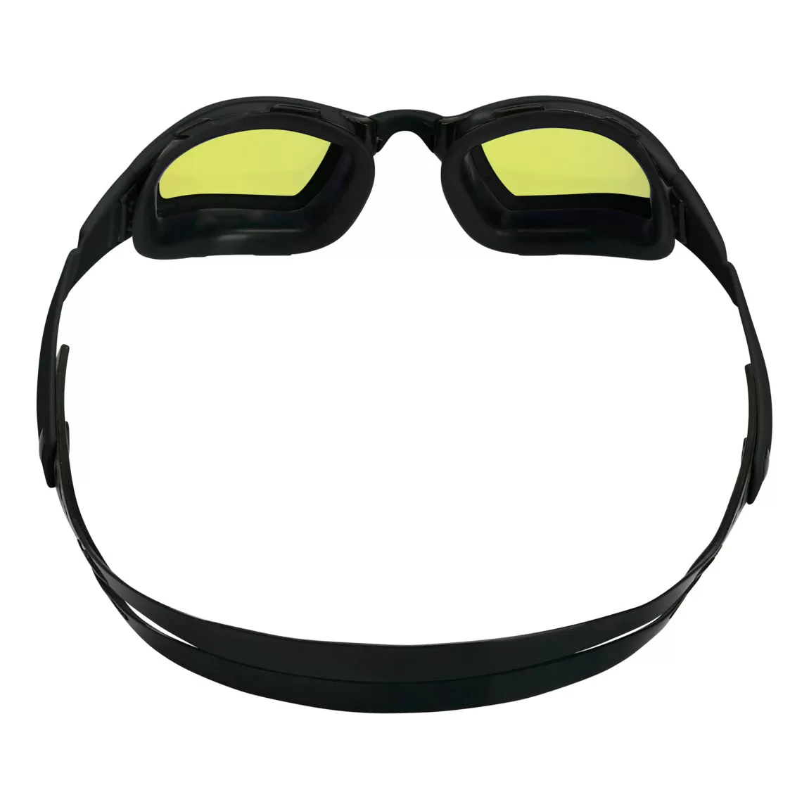 Aqua Sphere Ninja.A - Black/Black:Yellow Titanium Mirrored