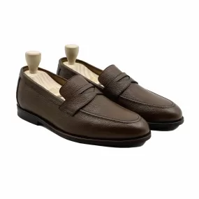 Barq - Men's Brown Pebble Grain Loafer