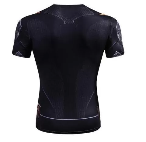 Batman 'Tumbler' Compression Short Sleeve Rash Guard