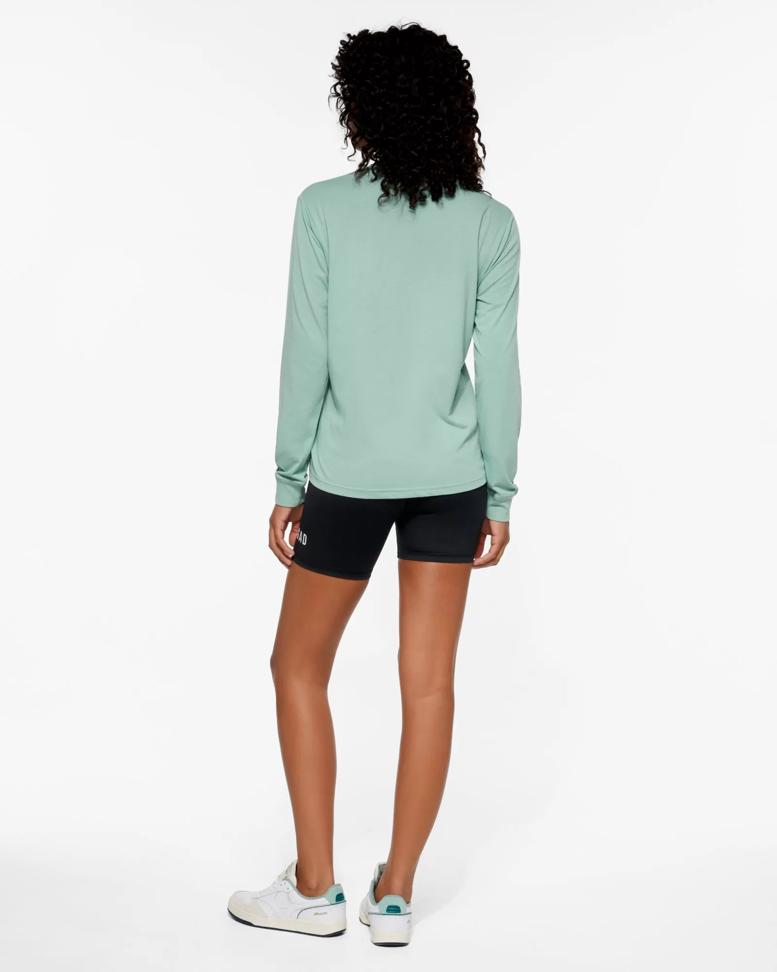 BLOCK CLASSIC LONG SLEEVE TEE SAGE