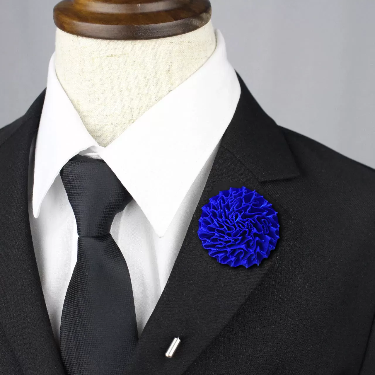 Bloom Lapel Pin - Electric Blue