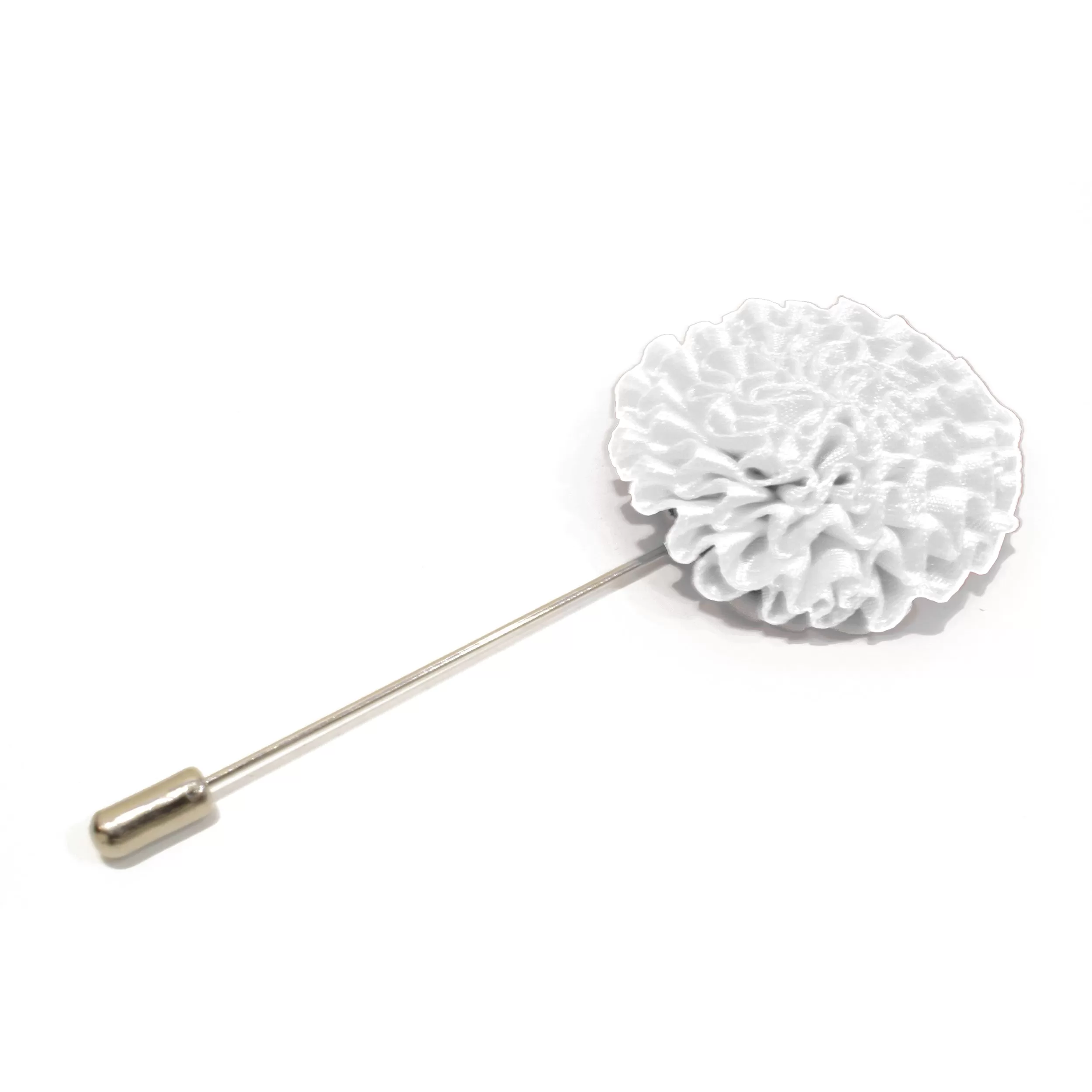 Bloom Lapel Pin - White