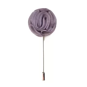 Blossom Lapel Pin - Dusty Lilac