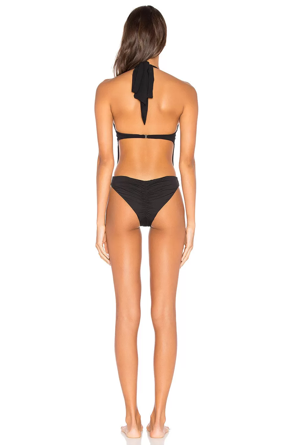 Blue Life Swim Lotus One Piece Black