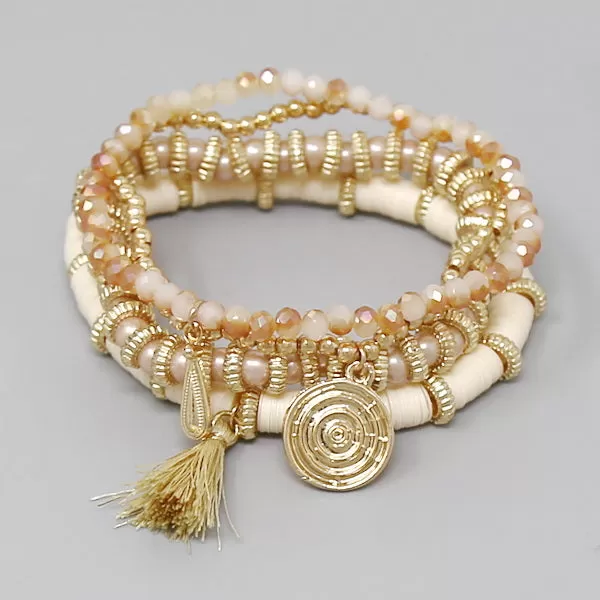 Boho Beaded Bracelet Set