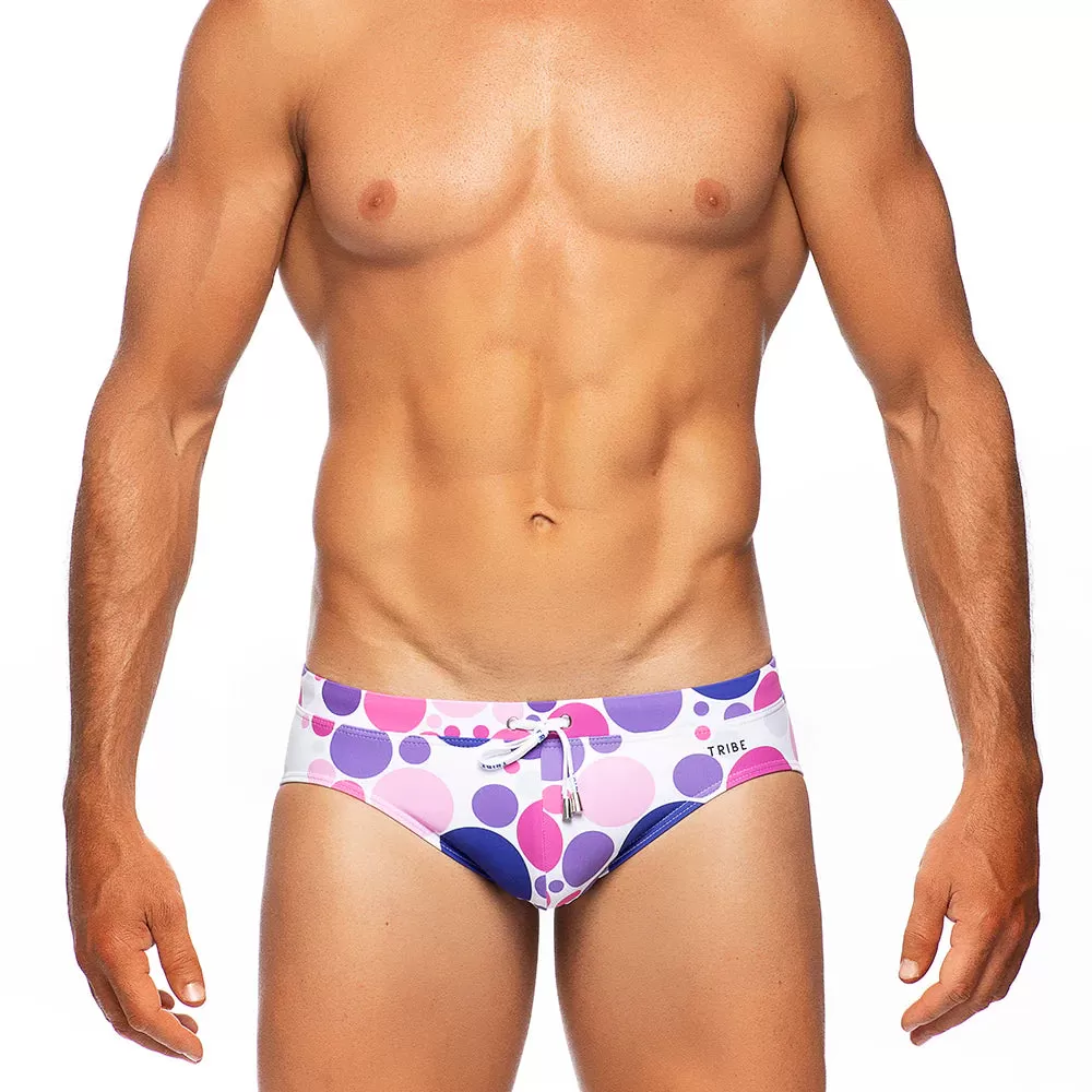 Bubbles Lo Rise Swim Brief (Purple)