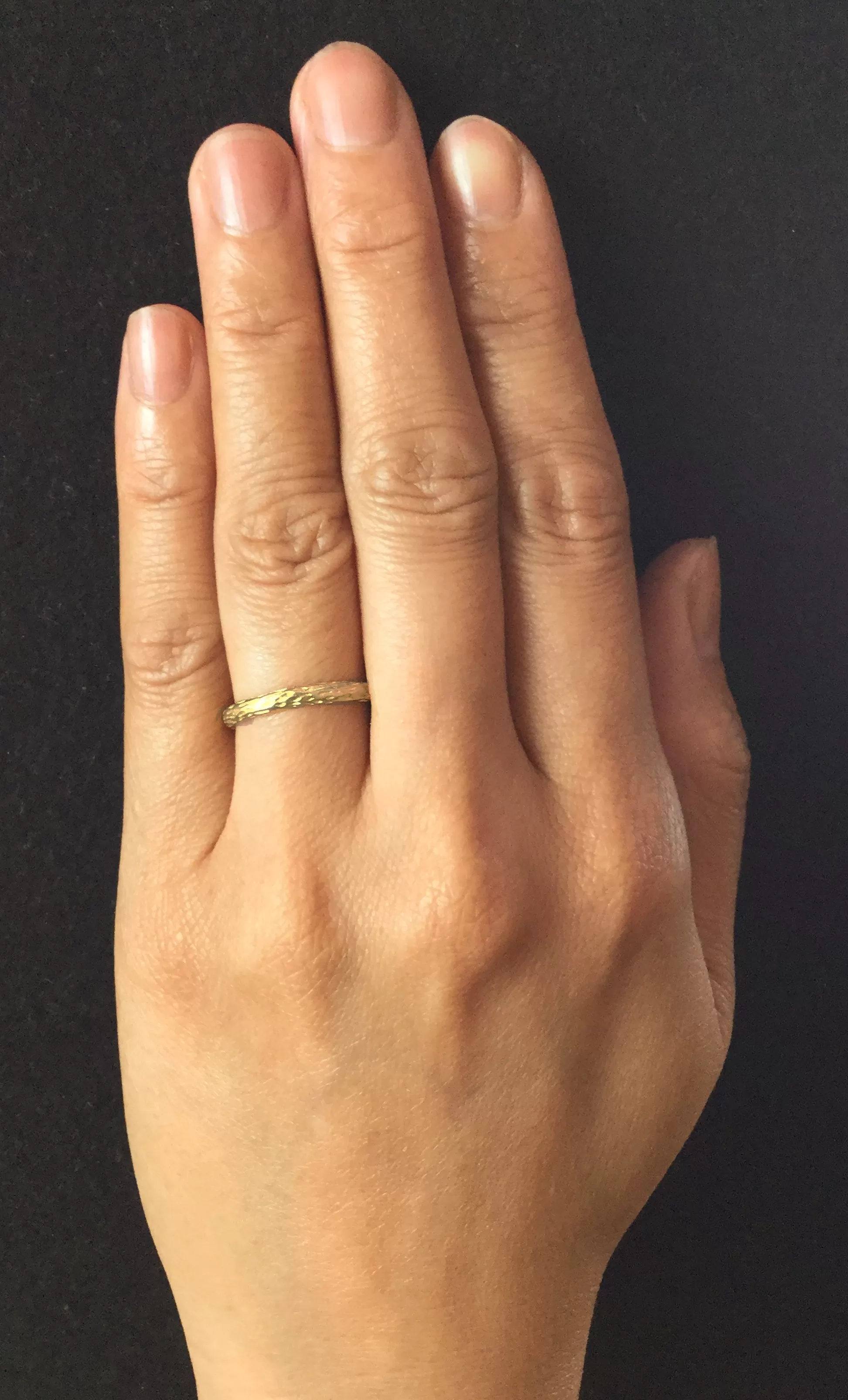 Cactus Ring in 18k gold