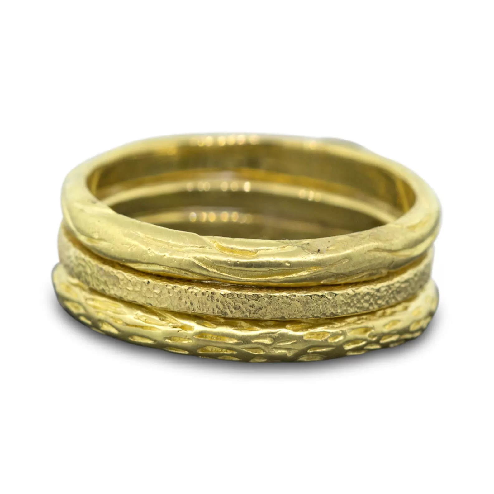 Cactus Ring in 18k gold