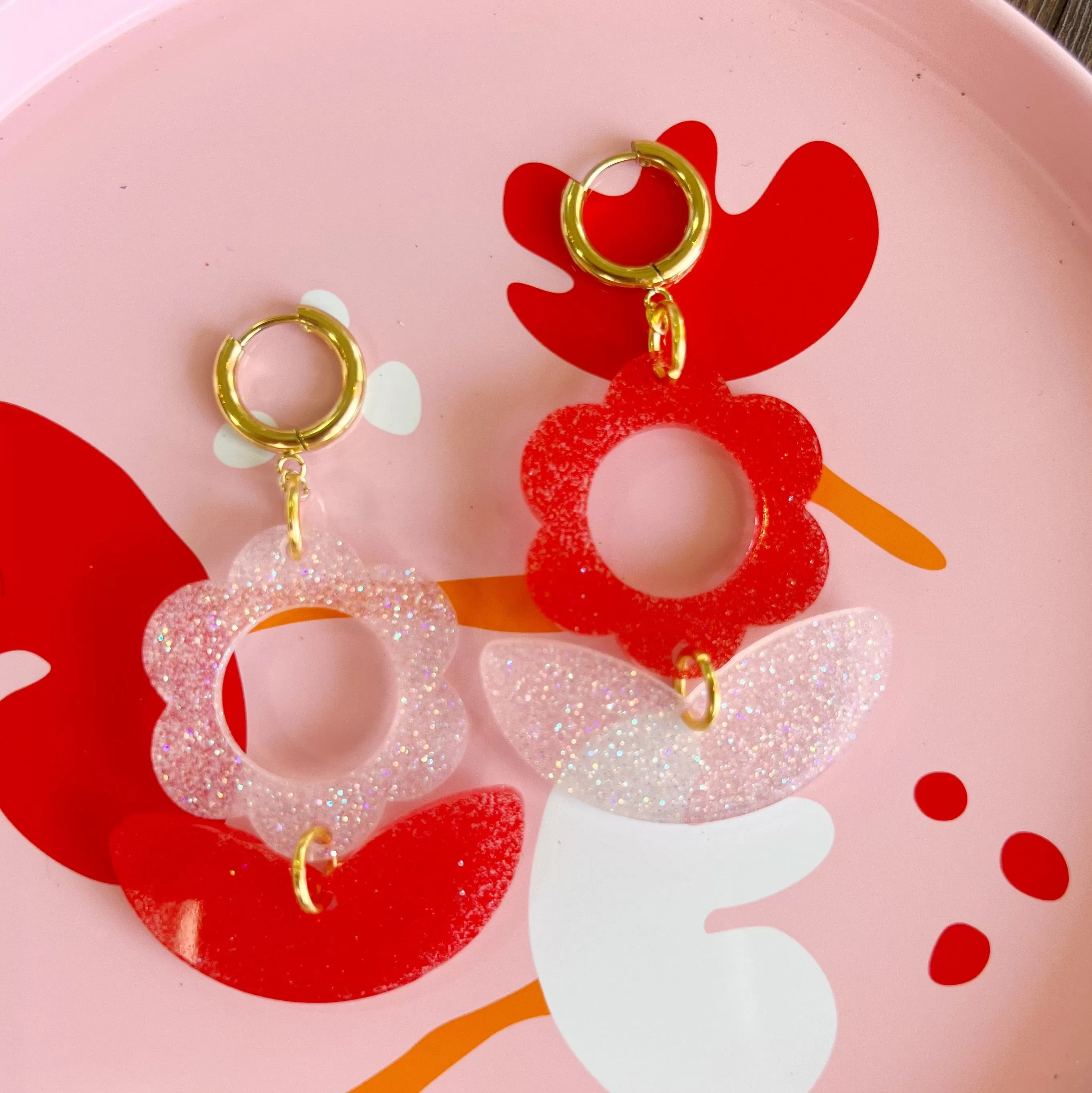 Candy Apple Julie Earrings