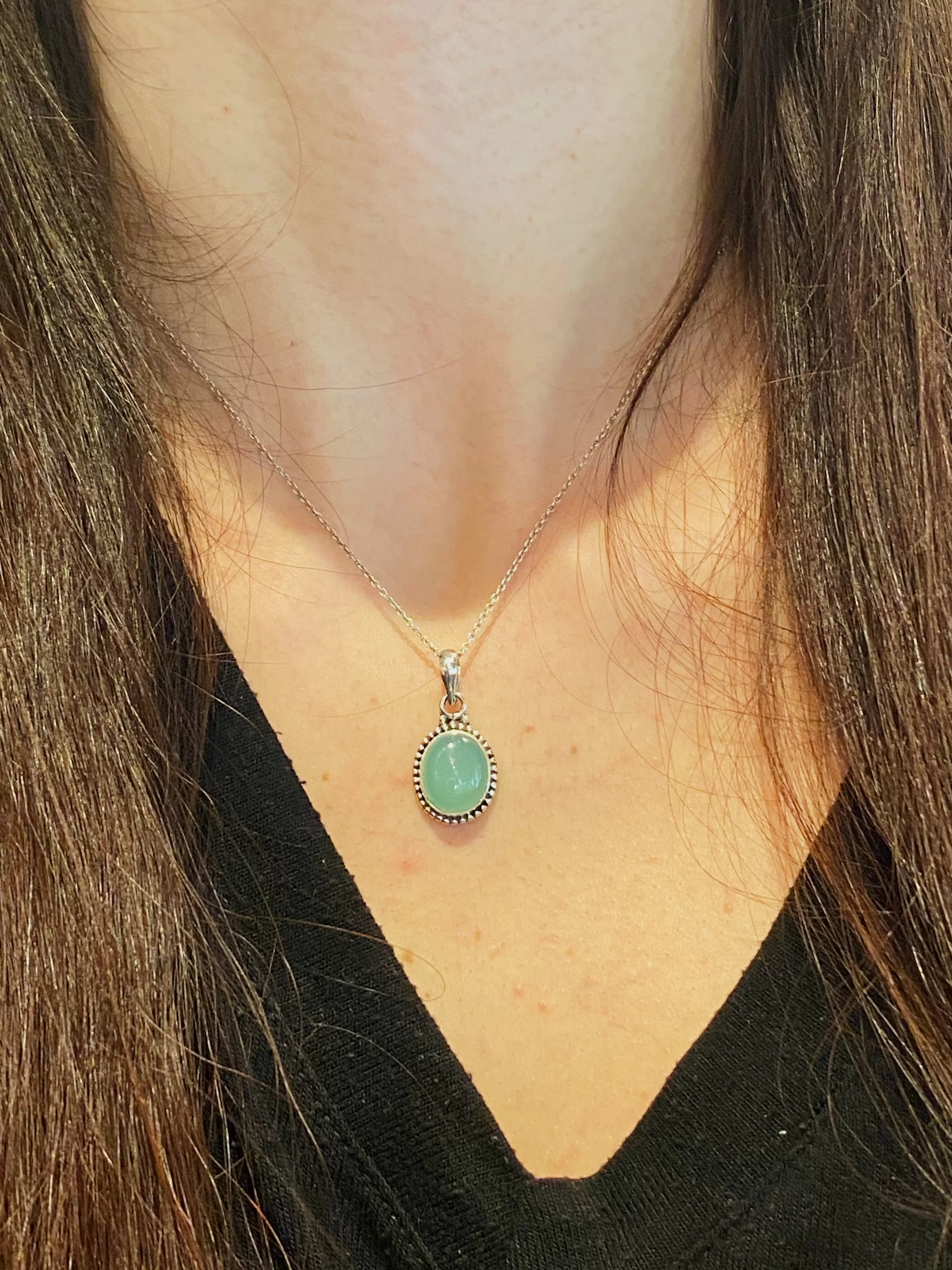 Chalcedony Gala Pendant