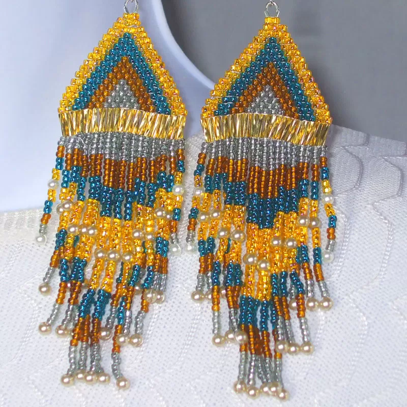 Class - Fringe Stitch Earrings