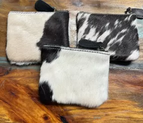 Cowhide Coin Purse