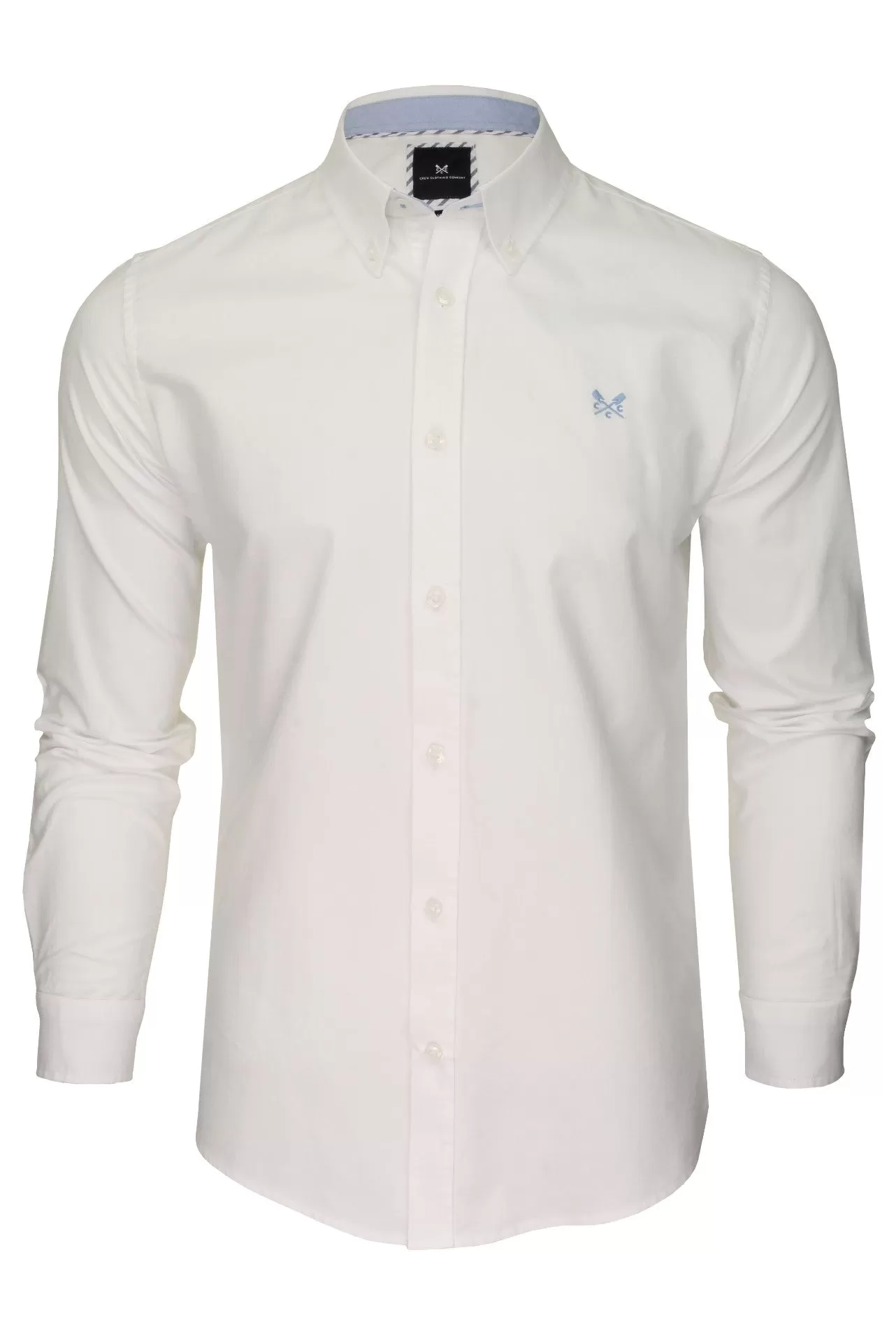 Crew Clothing Mens Slim Fit Shirt 'Slim Oxford' - Long Sleeved