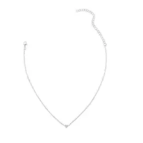 Dainty Heart Chain Necklace