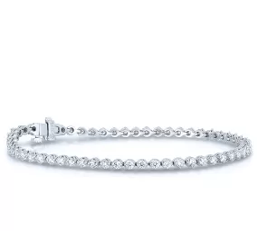 Diamond Tennis Bracelet in White Gold