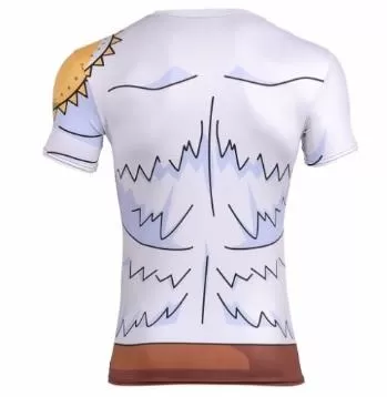 Digimon 'Angemon' Short Sleeve Compression Rash Guard