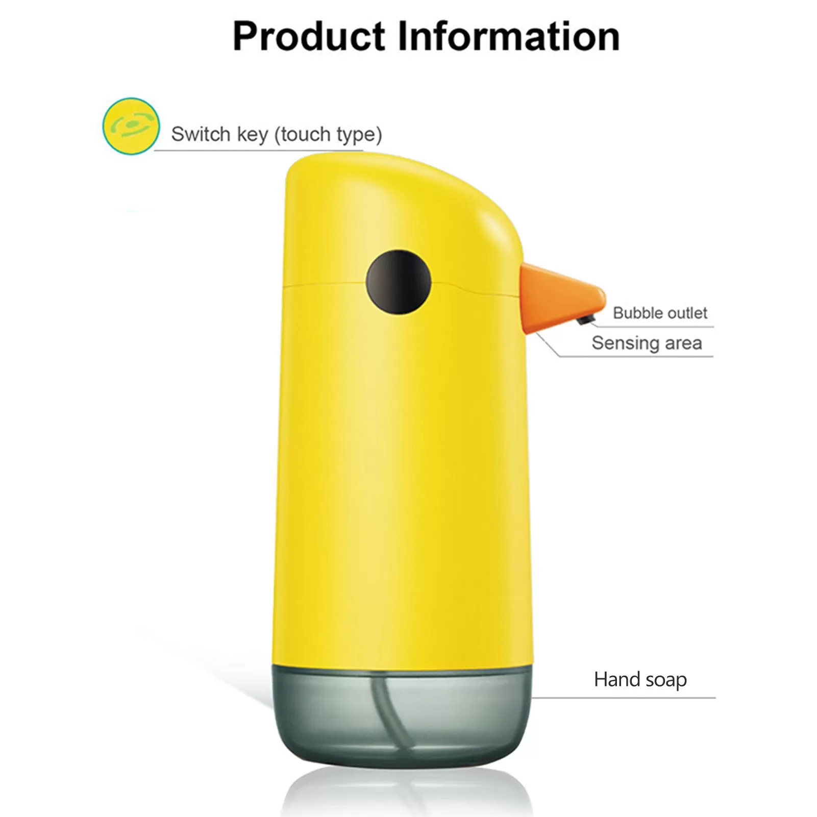 Duck Style Automatic Liquid Soap Dispenser