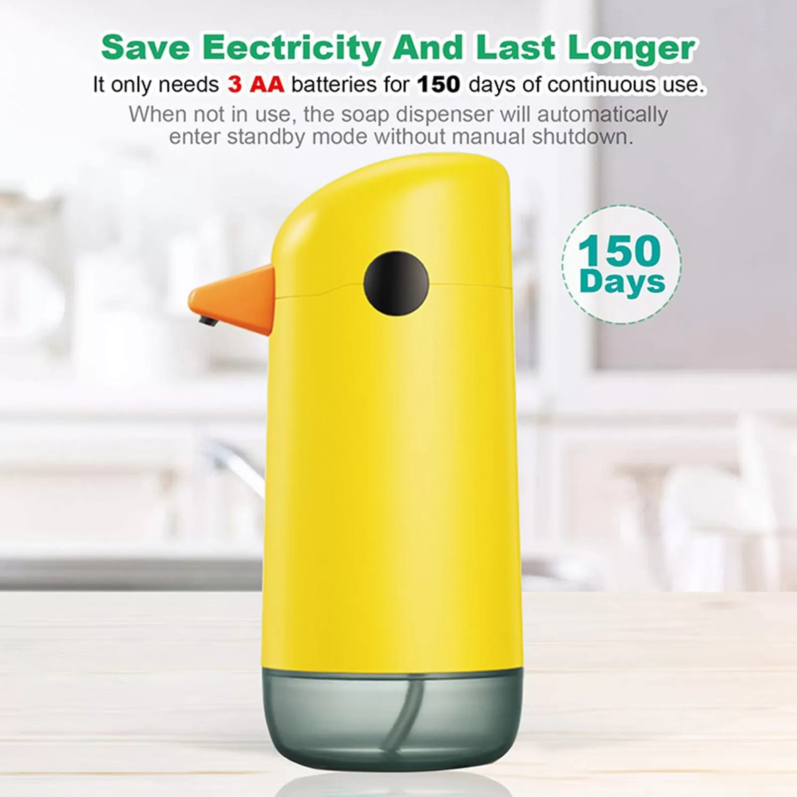 Duck Style Automatic Liquid Soap Dispenser