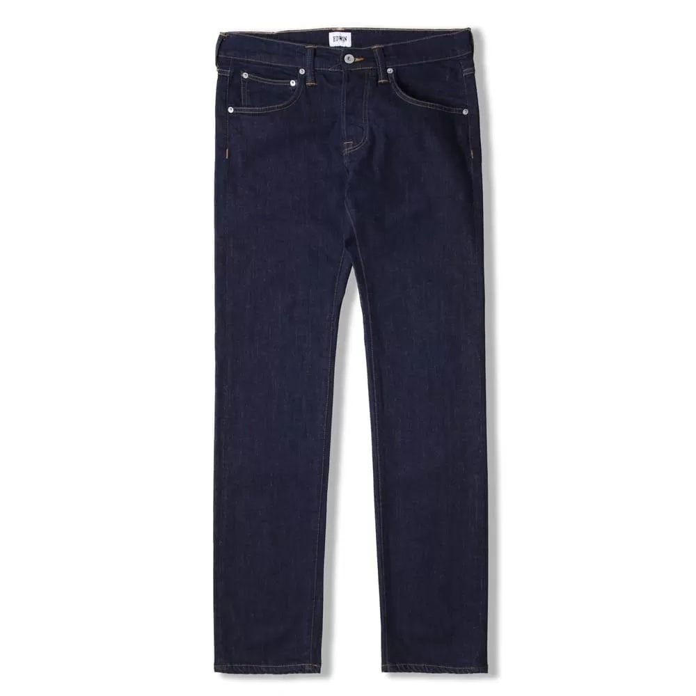 Edwin ED 55 Regular Tapered CS Night Blue Denim - Rinsed