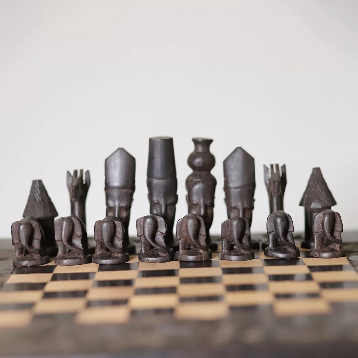 Elephant Chess Set | Handmade in Tanzania