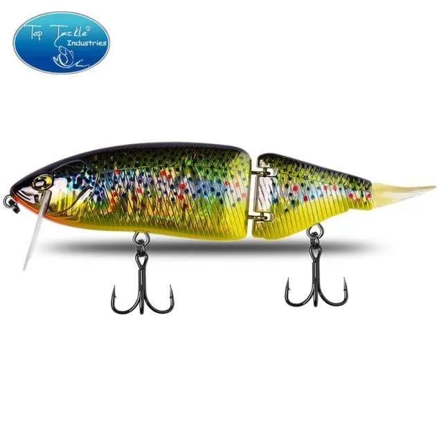 Fishing Lure 1pcs 165mm 60g 17 Colors Jointed Bass Swim Hard Bait Pike Luminous