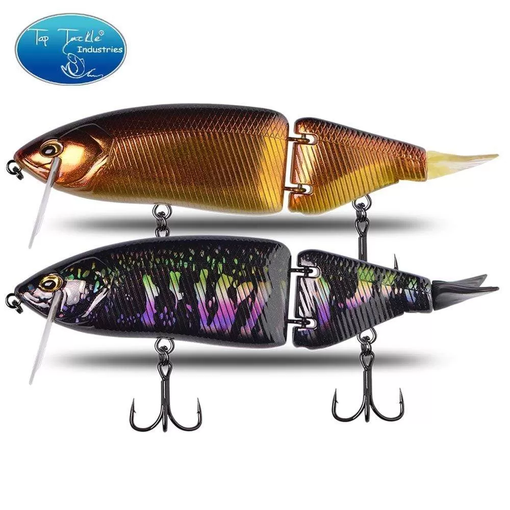 Fishing Lure 1pcs 165mm 60g 17 Colors Jointed Bass Swim Hard Bait Pike Luminous