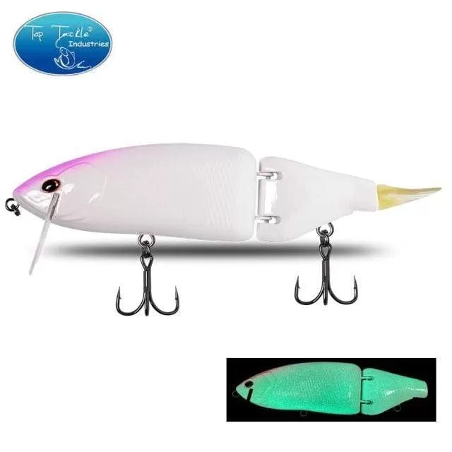 Fishing Lure 1pcs 165mm 60g 17 Colors Jointed Bass Swim Hard Bait Pike Luminous