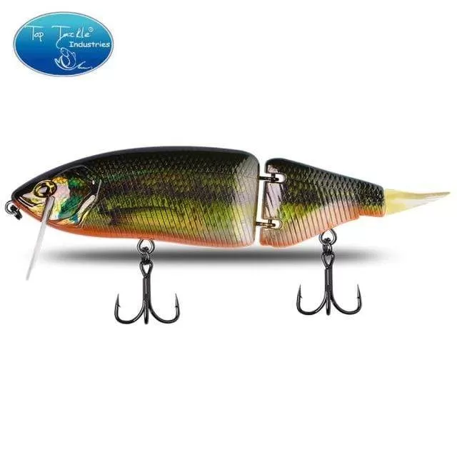 Fishing Lure 1pcs 165mm 60g 17 Colors Jointed Bass Swim Hard Bait Pike Luminous