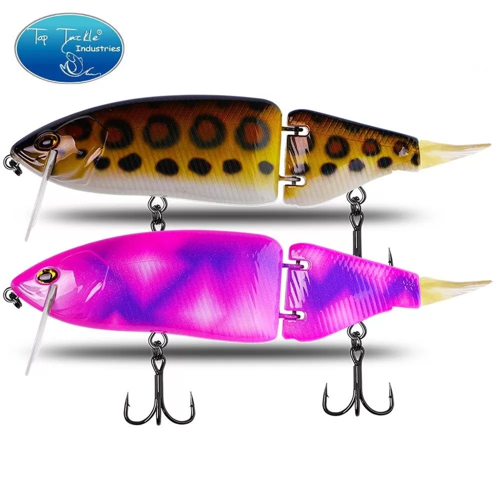 Fishing Lure 1pcs 165mm 60g 17 Colors Jointed Bass Swim Hard Bait Pike Luminous