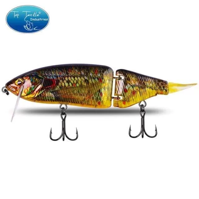 Fishing Lure 1pcs 165mm 60g 17 Colors Jointed Bass Swim Hard Bait Pike Luminous